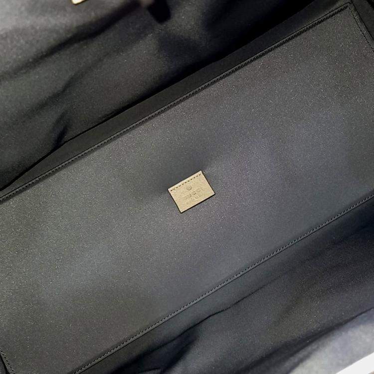 Pre Owned Gucci Brown Nylon Off the Grid Tote Bag