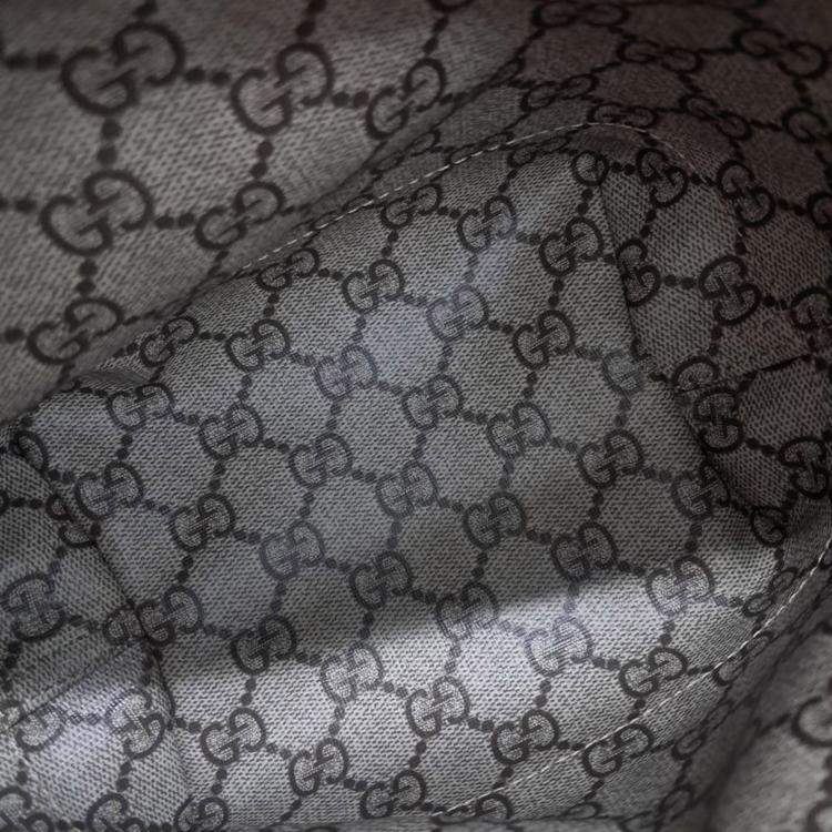 Pre Owned Gucci Multicolor Canvas and Leather Print Mini Shoulder Bag