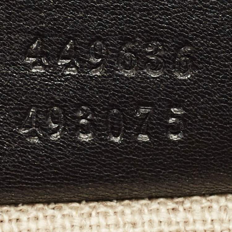 Pre Owned Gucci Emily Mini Black Microguccissima Leather Chain Crossbody Bag