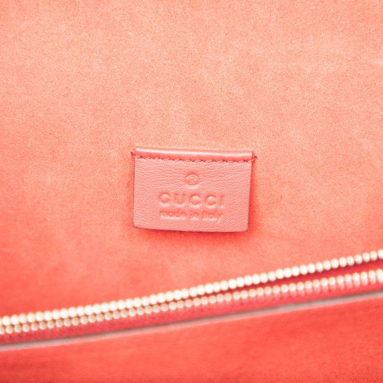 Pre Owned Gucci Brown Medium GG Supreme Dionysus Shoulder Bag