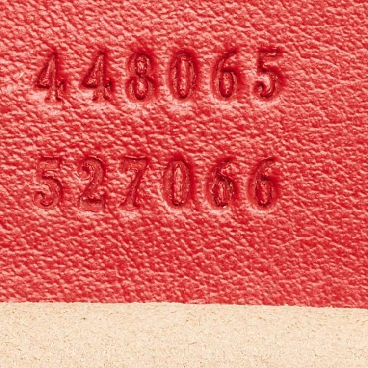 Pre Owned Gucci GG Marmont Mini Red Matelassé Leather Camera Bag