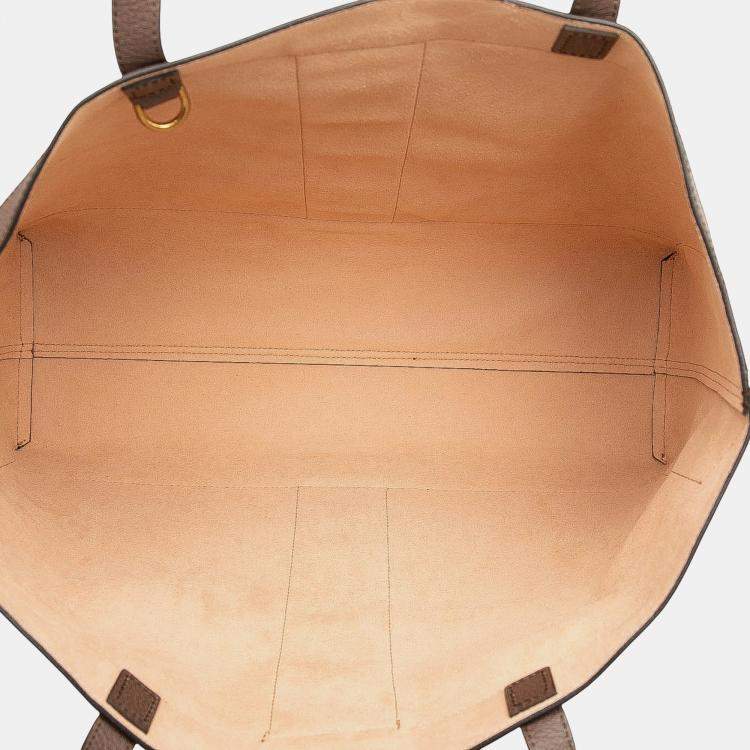 Pre Owned Gucci Brown GG Supreme Ophidia Tote