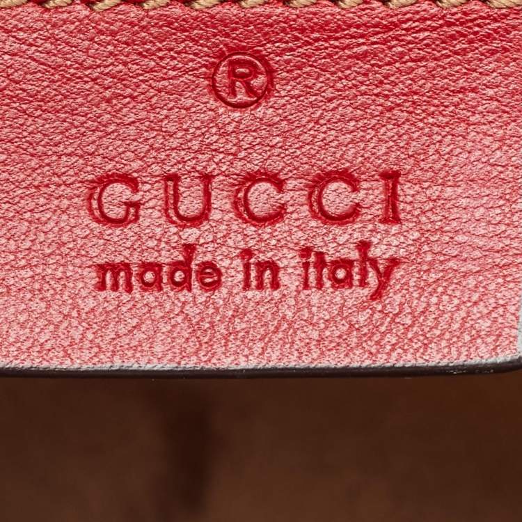 Pre Owned Gucci Padlock Small Multicolor GG Supreme Canvas and Leather Shoulder Bag