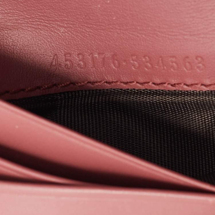 Pre Owned Gucci Multicolor GG Supreme Blooms Canvas Card Case