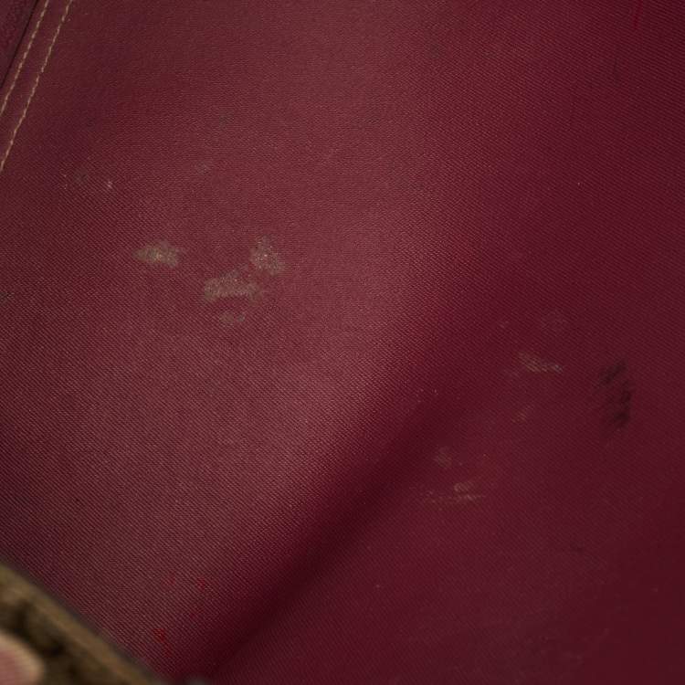 مملوكة مسبقًا Gucci Reversible Old Rose/Beige GG Supreme Canvas Tote