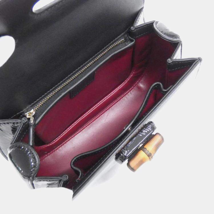 Pre Owned Gucci Bamboo 1947 Handbag