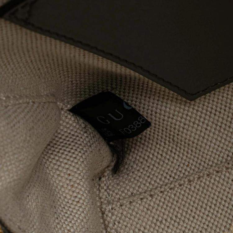 Pre Owned Gucci Gg Matelasse Quilted Mini Boston Bag/Shoulder Bag 2-Way Gray Leather