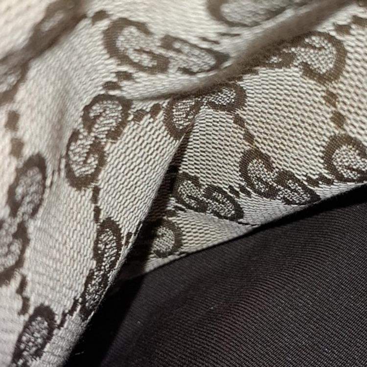 مملوكة مسبقًا حقيبة خصر غوتشي قماش متعدد الألوان بجيبَين