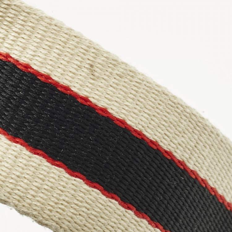 Pre Owned Gucci Sherry Line Butterfly Crystal Medium Black Leather Tote