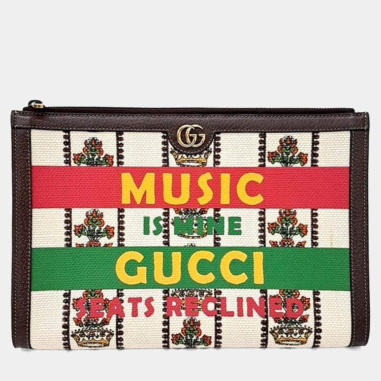 Pre Owned Gucci 100th Anniversary Clutch (676298)