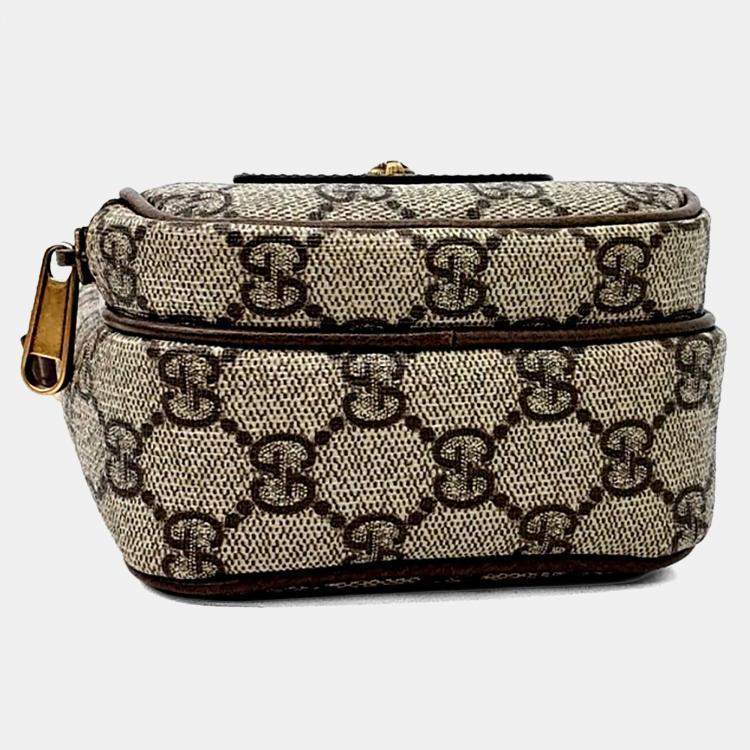 Pre Owned Gucci Beige PVC Neo Vintage Mini Bag (658556)