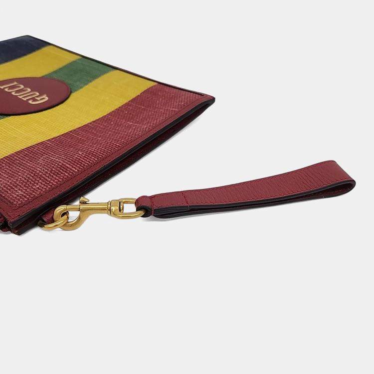 Pre Owned Gucci Multicolor Fabric Off the Grid Clutch (625602)