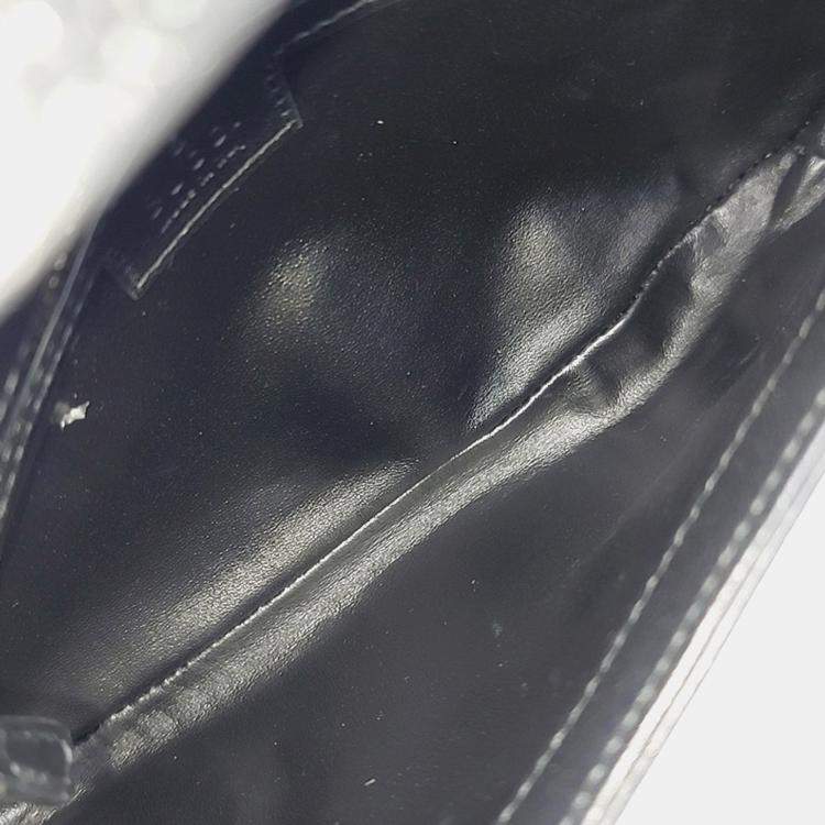 Pre Owned Gucci Black Leather Blondie Shoulder Bag (699268)