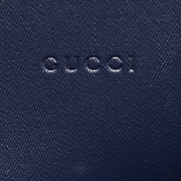 Pre Owned Gucci GG Blooms Multicolor GG Supreme Canvas Reversible Tote