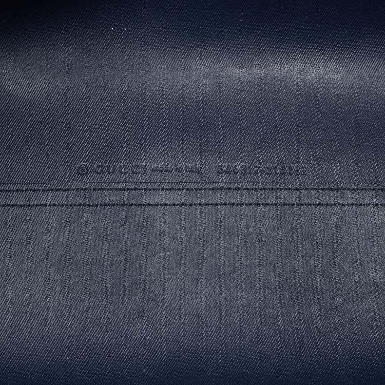 Pre Owned Gucci GG Blooms Multicolor GG Supreme Canvas Reversible Tote