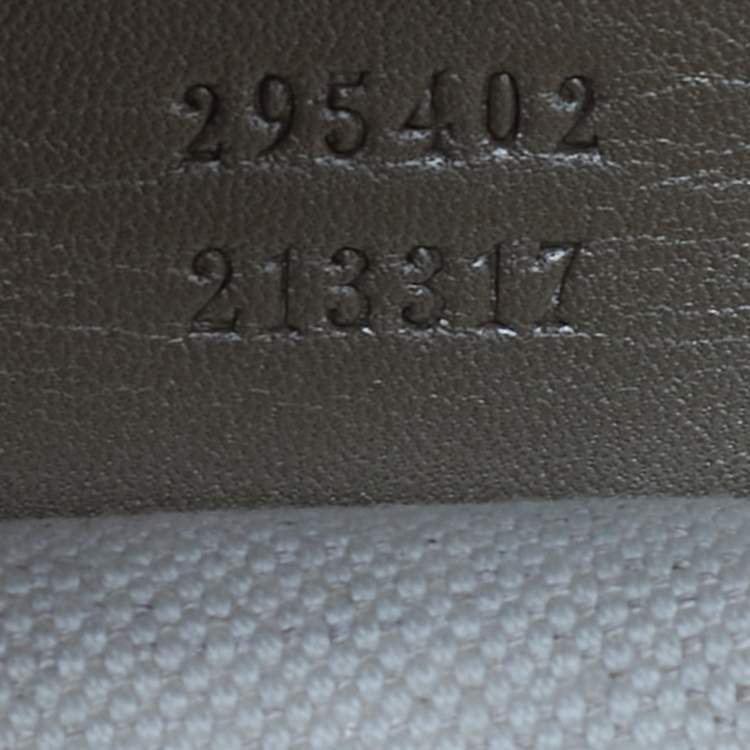 Pre Owned Gucci Emily Chain Medium Metallic Beige Guccissima Leather Shoulder Bag