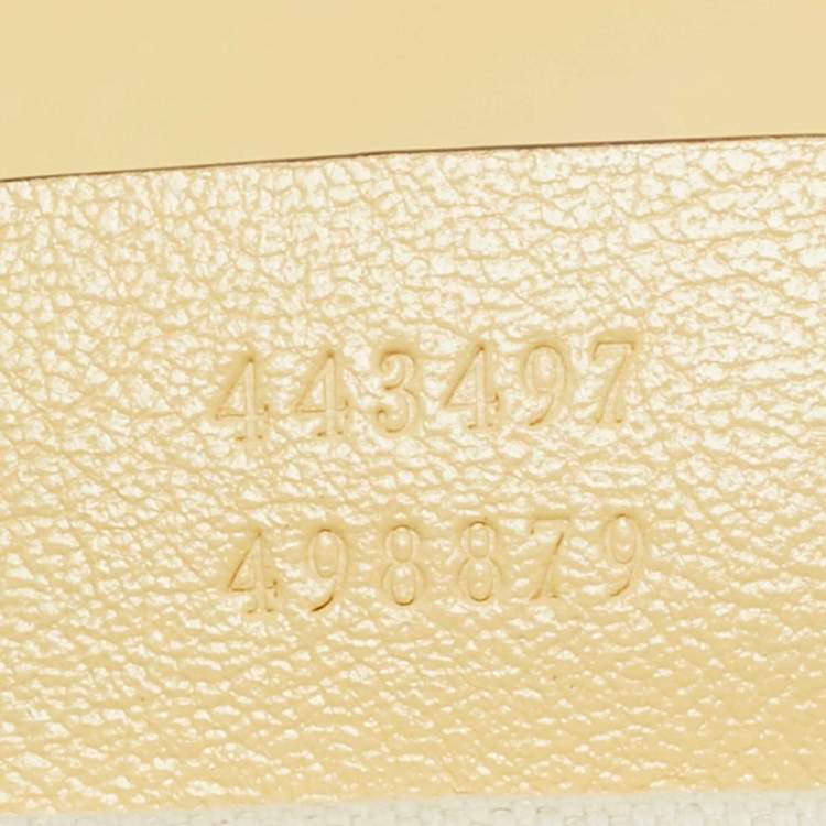 Pre Owned Gucci GG Marmont Torchon Small Navy Blue/Red Diagonal Quilted Leather Shoulder Bag