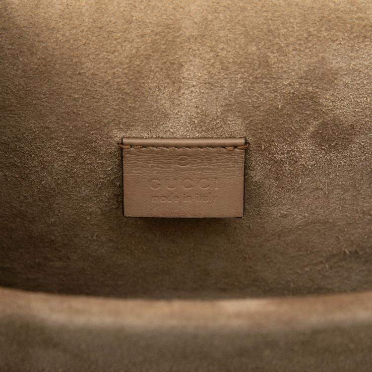 Pre Owned Gucci Brown Small GG Supreme Dionysus Crossbody