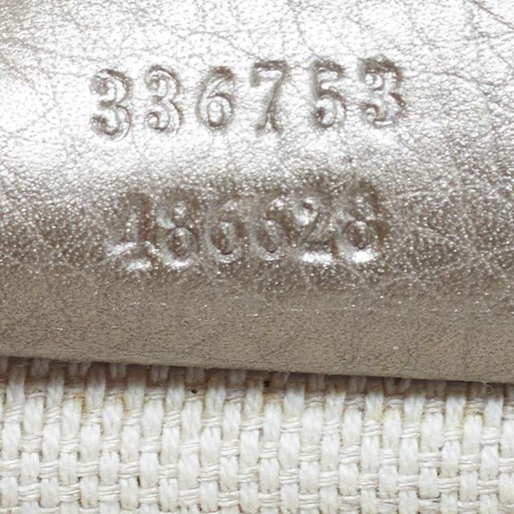 Pre Owned Gucci Beige Soho Tassel Leather Clutch