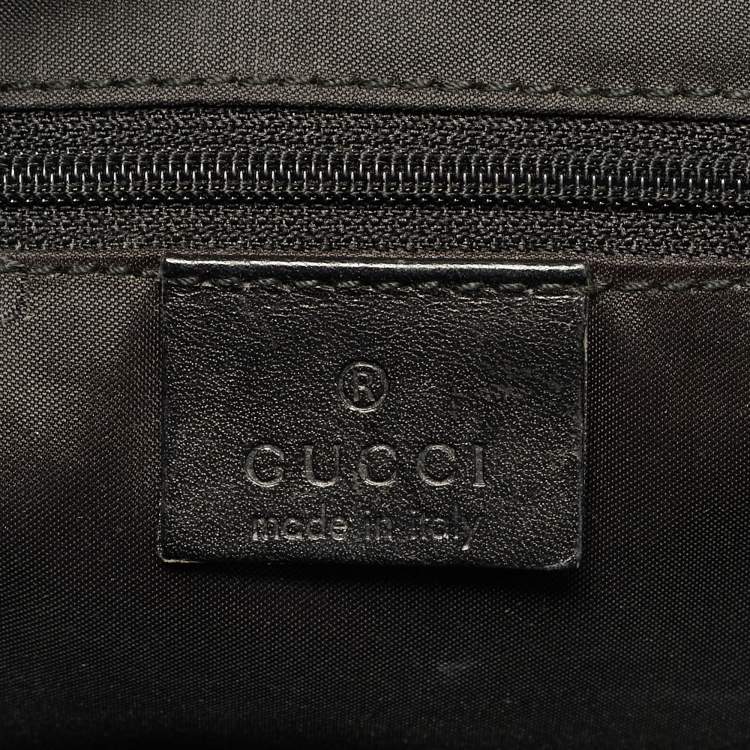 مملوكة مسبقًا Gucci Jackie Black Leather Shoulder Bag