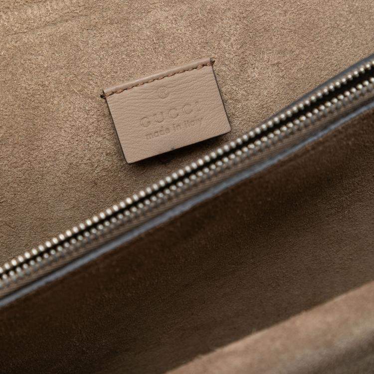 Pre Owned Gucci Brown Medium GG Supreme Dionysus Shoulder Bag