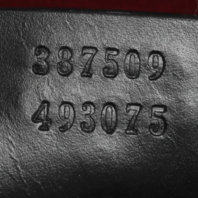 Pre Owned Gucci Vintage Web Beige/Black GG Supreme Coated Canvas and Leather Satchel