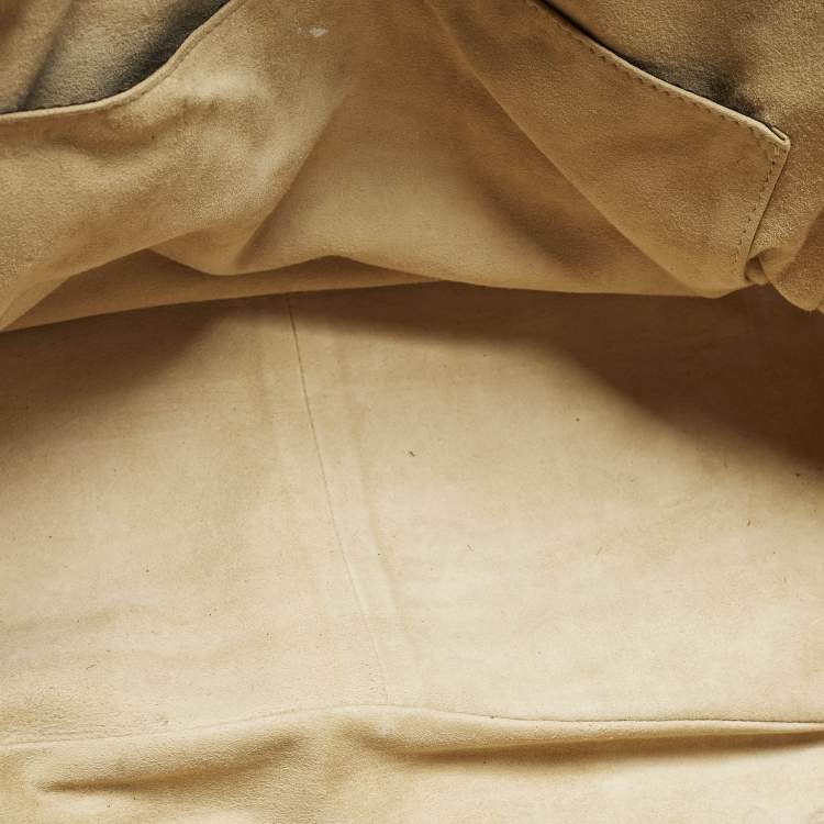 Pre Owned Gucci 1973 Black Leather Top Handle Bag