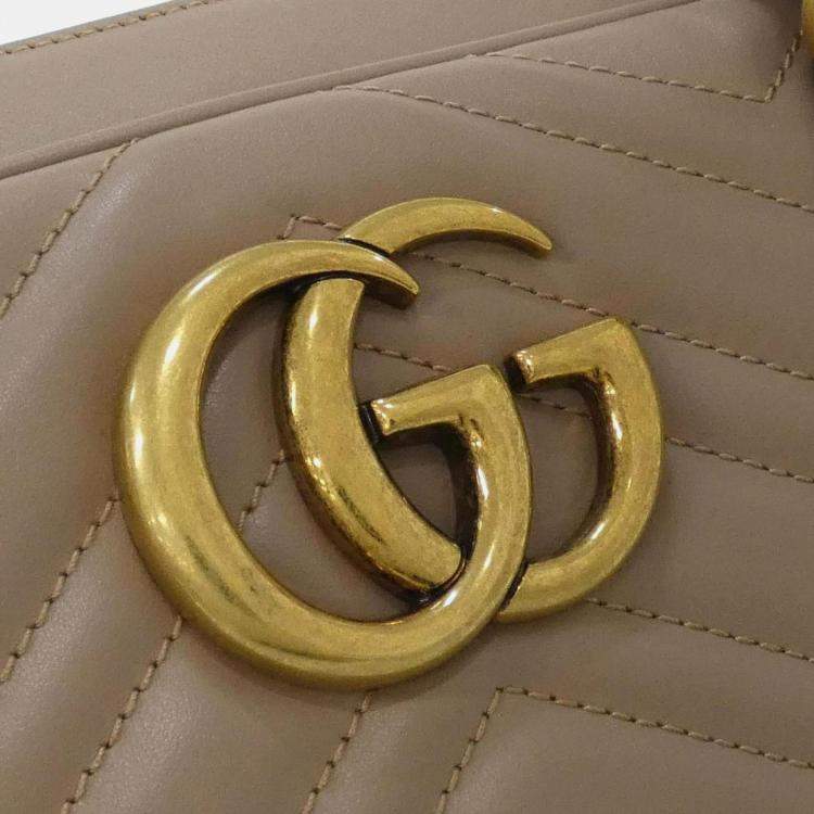Pre Owned Gucci Gg Marmont Shoulder Bag
