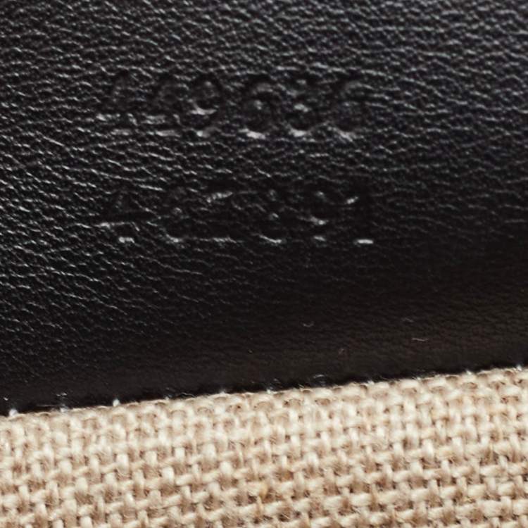 Pre Owned Gucci Emily Mini Black MIcroguccissima Leather Shoulder Bag