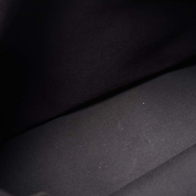 Pre Owned Gucci Joy Dark Brown GG Supreme Canvas Zip Tote