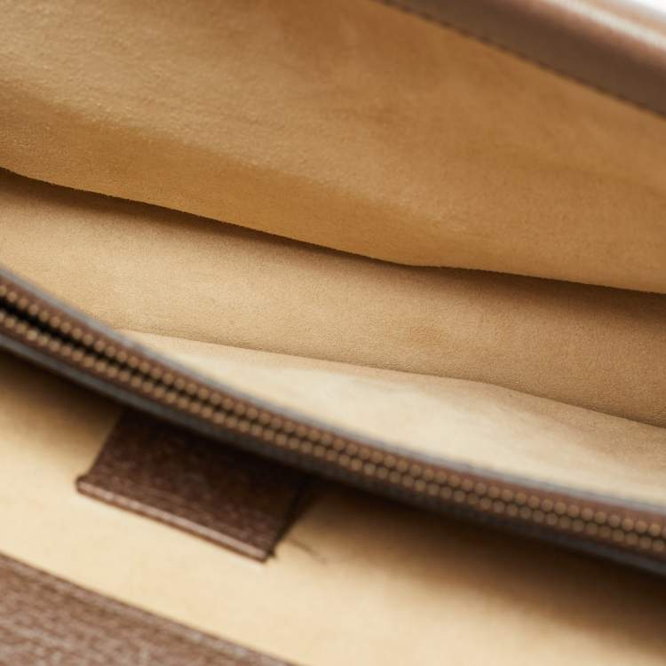 Pre Owned Gucci Owl Embroidered Dionysus Medium GG Supreme Canvas Shoulder Bag