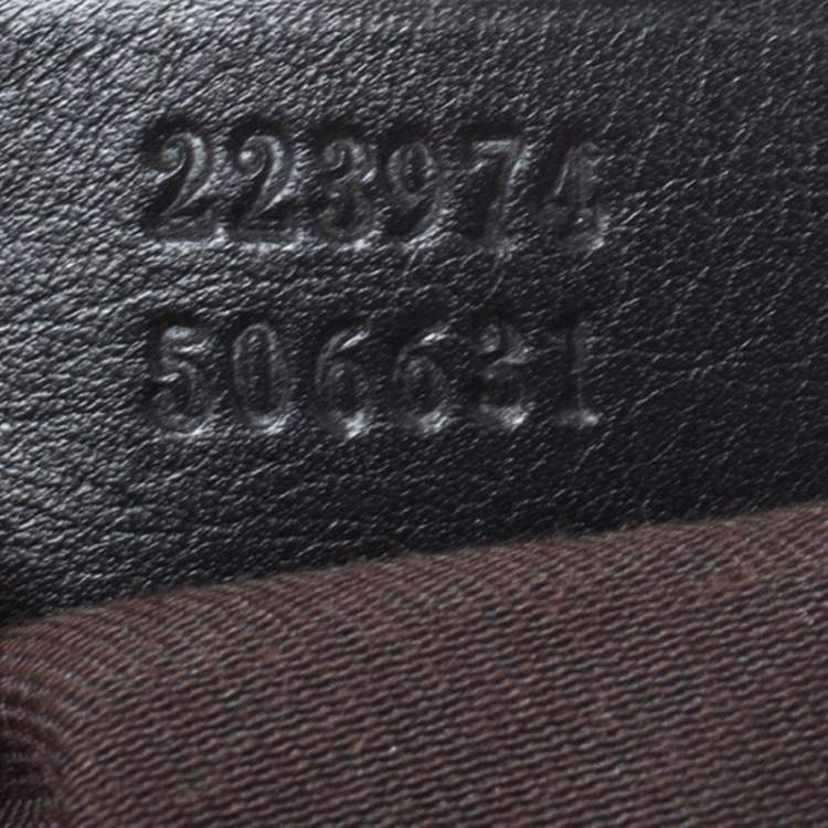 Pre Owned Gucci Beige GG Canvas and Leather Medium Sukey Boston Bag