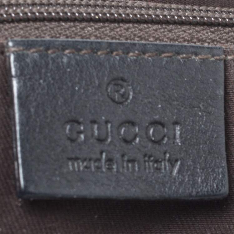 Pre Owned Gucci Beige GG Canvas and Leather Medium Sukey Boston Bag