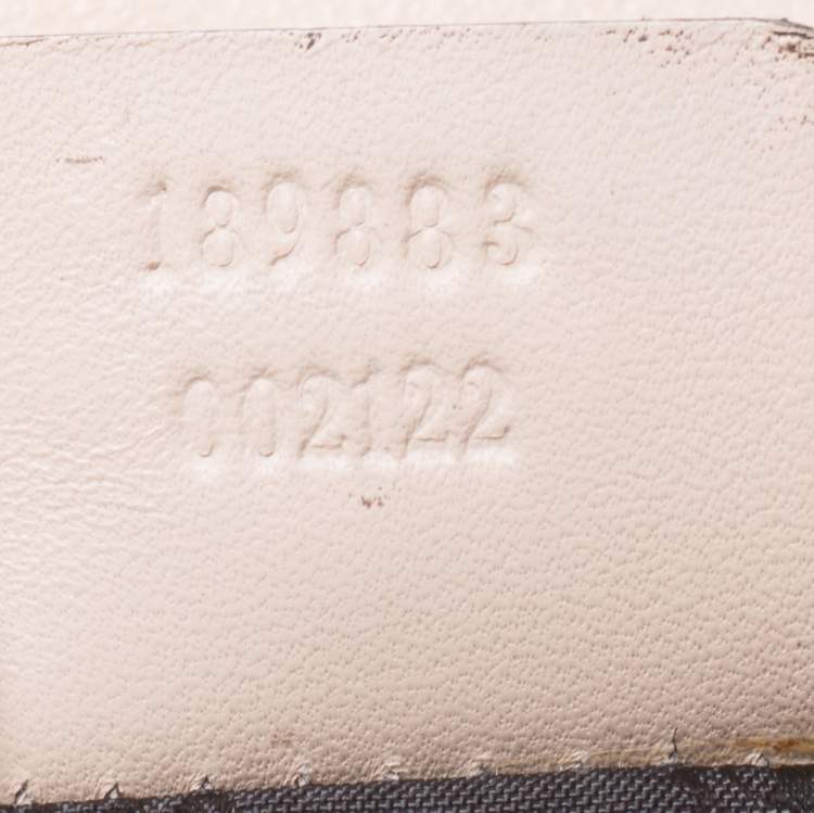 Pre Owned Gucci Beige/Brown Python and Leather Large Queen Satchel