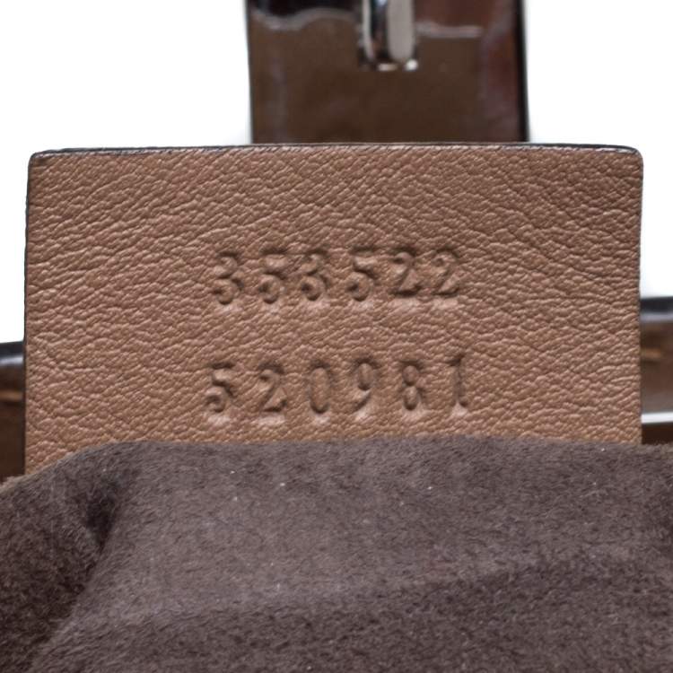 مملوكة مسبقًا Gucci Beige Leather Lady Lock Bamboo Top Handle Bag