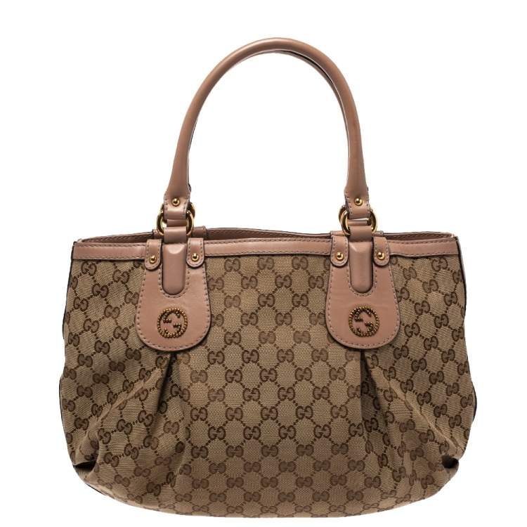 Gucci Scarlett Interlocking G Small Tote Bag