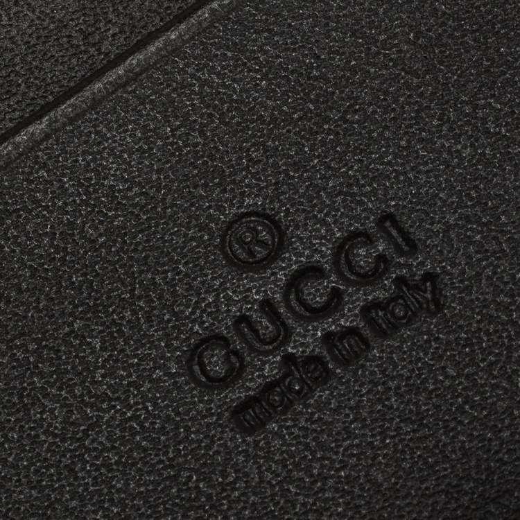 Pre Owned Gucci Brown GG Supreme Canvas Card Case