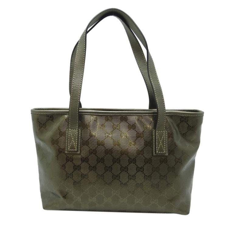 gucci gold tote bag