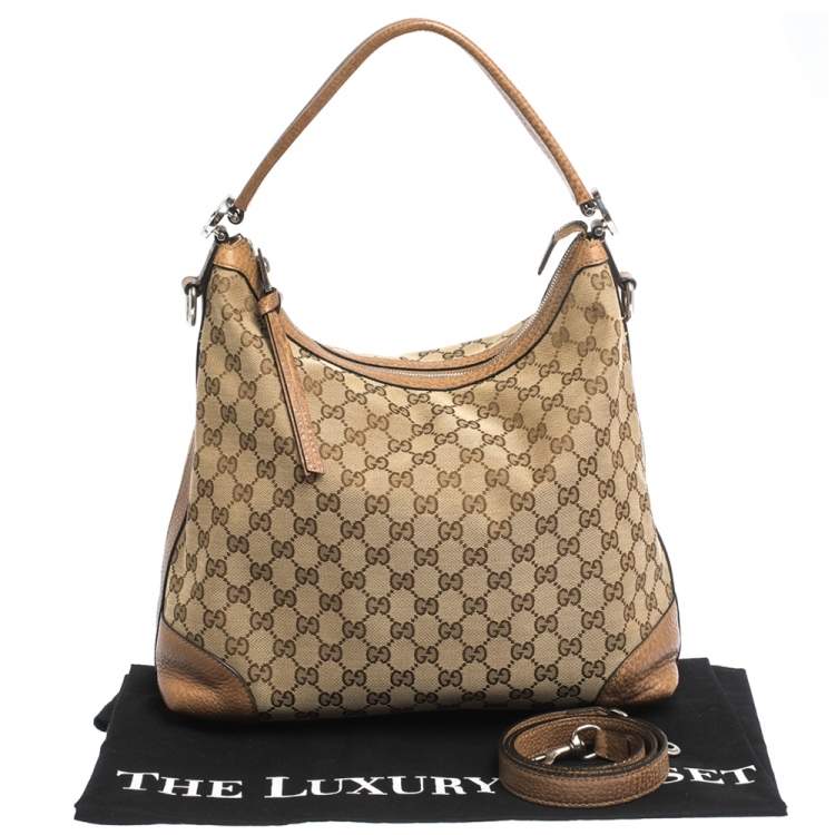 Leather Miss GG Original Hobo Gucci 