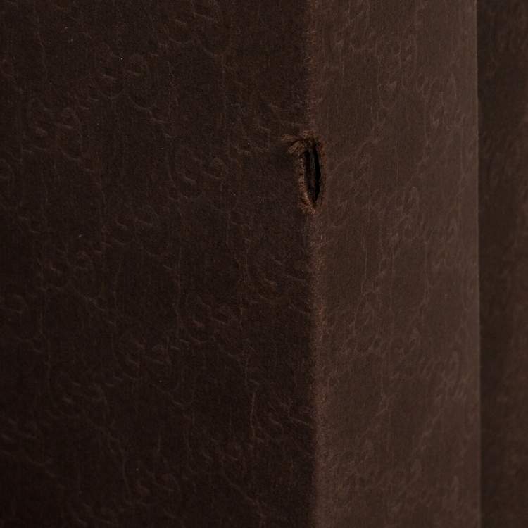 Pre Owned Gucci Ivory Grained Leather Medium Bamboo Shopper Tote