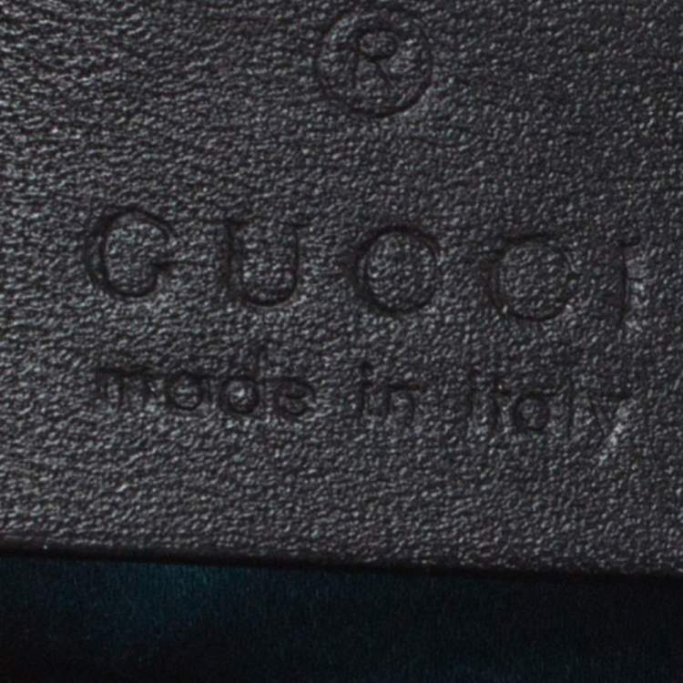 Pre Owned Gucci Black Suede and Leather Ophidia Dragon Bag