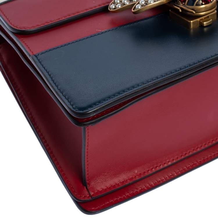 مملوكة مسبقًا Gucci Multicolor Leather Small Queen Margaret Top Handle Bag