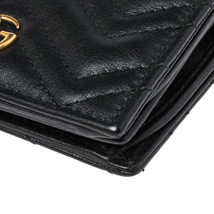 gg marmont card case black