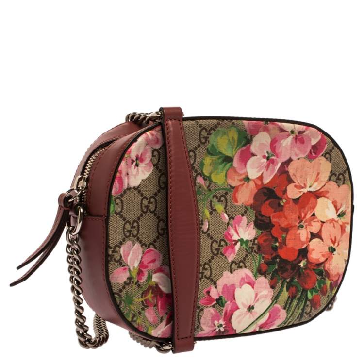 gucci blooms mini chain bag