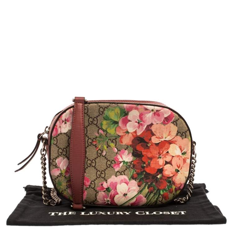 gg blooms mini chain bag