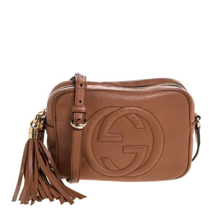 GUCCI SOHO disco bag brown Ladies Authentic branded