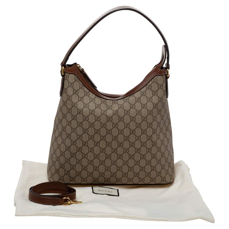 gg supreme canvas hobo