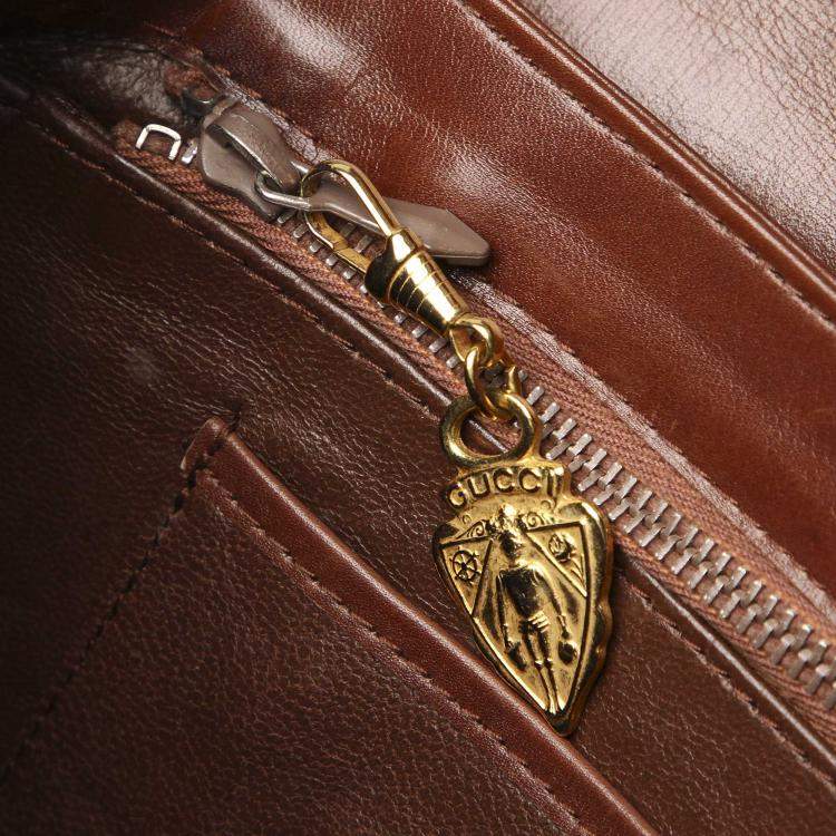 gucci vintage leather bag