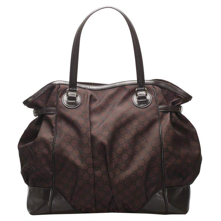 gucci nylon tote bag