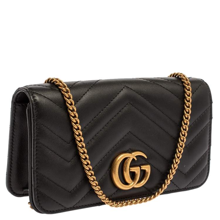gucci mini marmont black